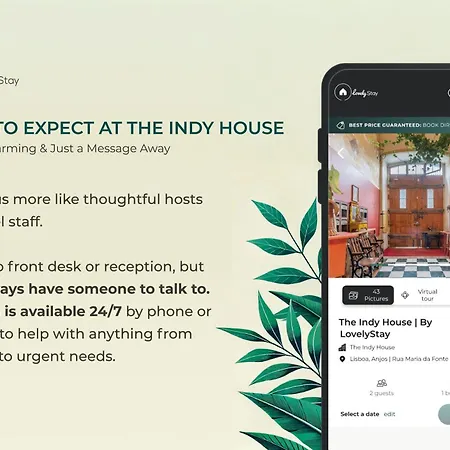 The Indy House By Lovelystay Konukevi Lisboa